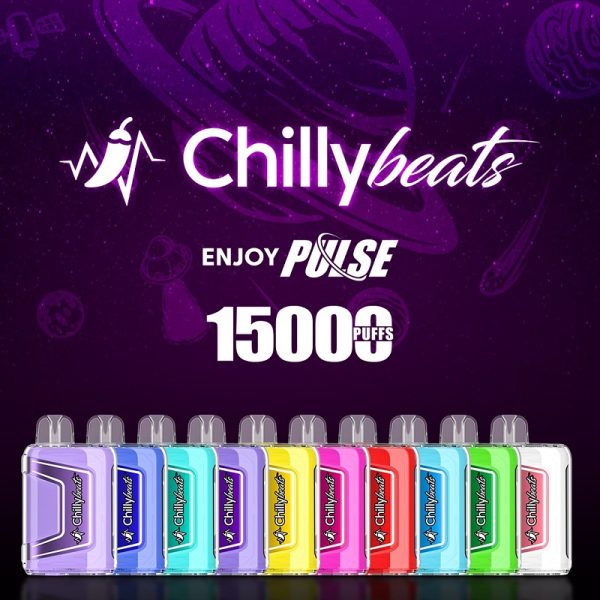 POD DESCARTÁVEL ENJOY PULSE 15000 PUFFS - CHILLY BEATS