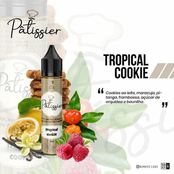 LÍQUIDO TROPICAL COOKIE - PÂTISSIER