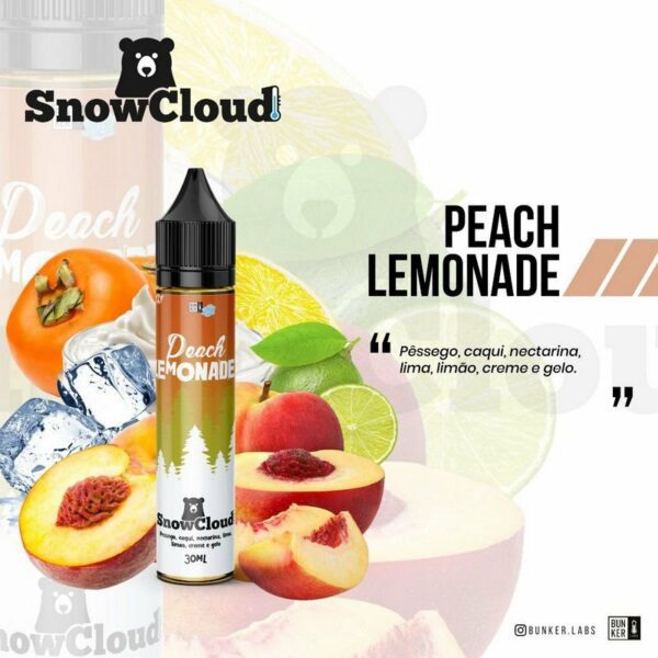LÍQUIDO PEACH LEMONADE - SNOWCLOUD
