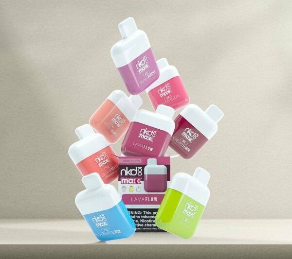 Pod descartável Naked Max Cherry Lemon Ice e mais sabores