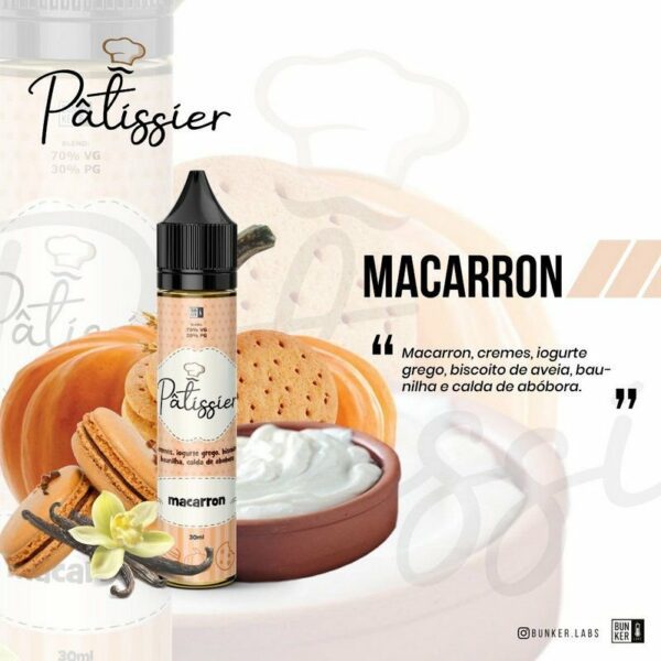 LÍQUIDO MACARRON - PÂTISSIER