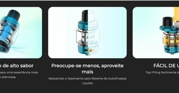 VAPORESSO GEN 80S ITANK DETALHES