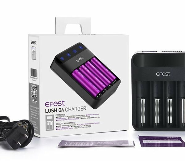 CARREGADOR LUSH Q4 CHARGER - EFEST