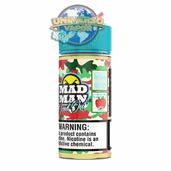 LIQUIDO CRAZY APPLE ICED OUT - MAD MAN