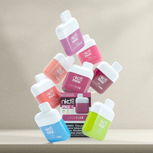 naked max 4500 mais sabores