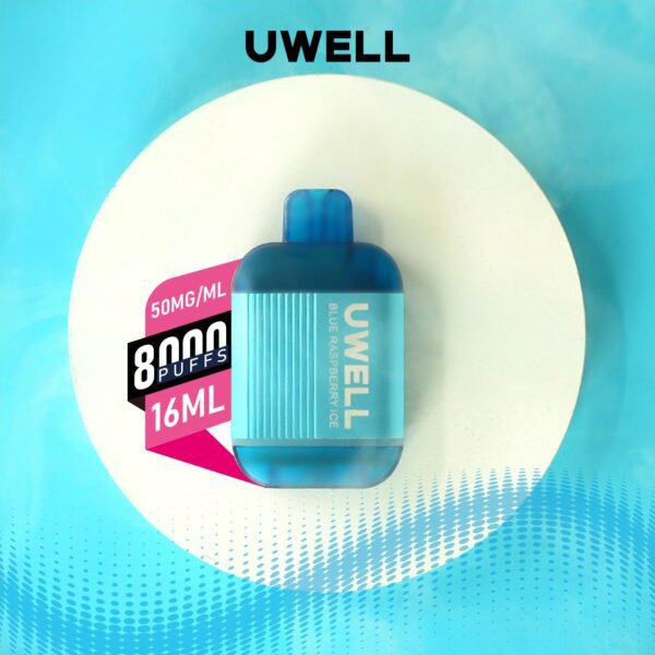 POD DESCARTÁVEL BE8000 – UWELL - BLUE RASP
