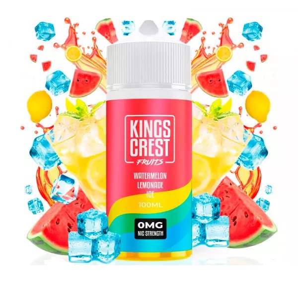 LIQUIDO WATERMELON LEMONADE ICE - FRUITS - FREEBASE - KINGS CREST