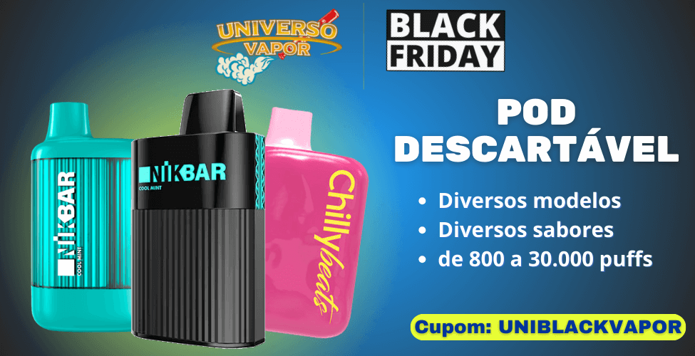 Ofertas Vape de Black Friday - Universo Vapor
