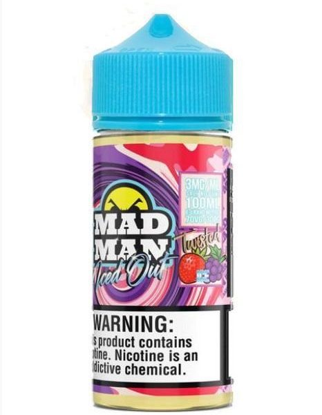 LIQUIDO GRAPE STRAWBERRY ICED OUT - MAD MAN