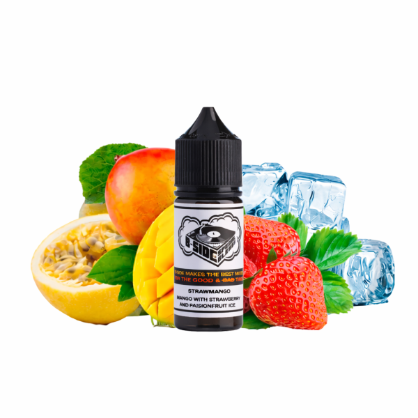 LÍQUIDO NICSALT STRAWMANGO - B-SIDE