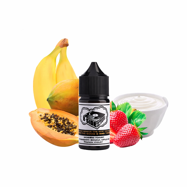 LÍQUIDO MORNING YOGURT - NICSALT - DREAM COLLAB E-LIQUIDS