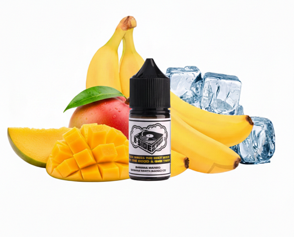 LÍQUIDO NICSALT BANANA MANGO - B-SIDE FROZEN