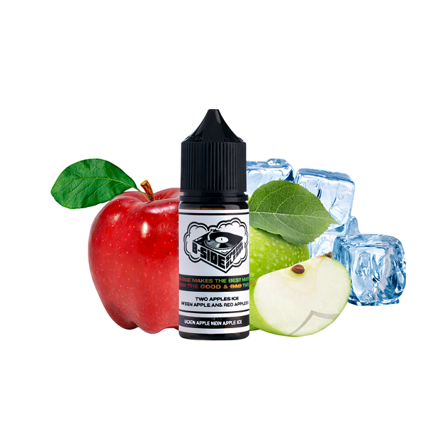 LÍQUIDO NICSALT TWO APPLES ICE - B-SIDE