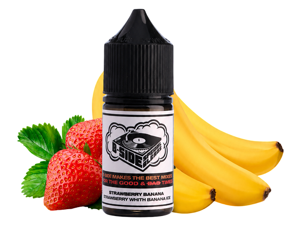 LÍQUIDO NICSALT STRAWBERRY BANANA – B-SIDE