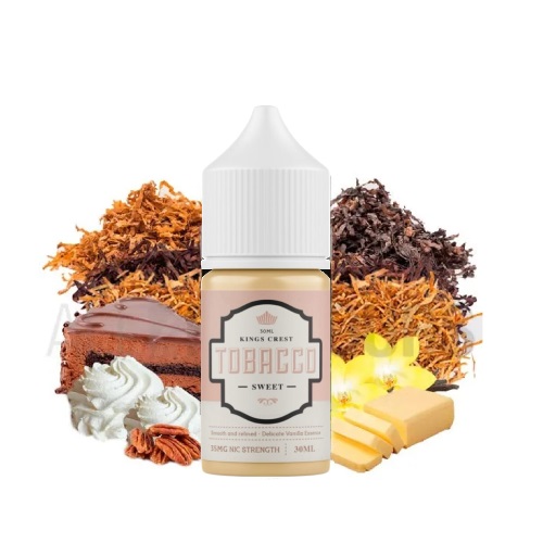 LÍQUIDO NICSALT SWEET TABACCO – KINGS CREST