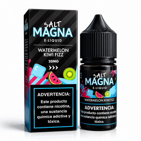 LÍQUIDO NICSALT WATERMELON KIWI FIZZ – MAGNA