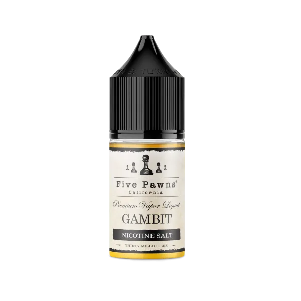 LÍQUIDO GAMBIT- NICOTINE SALT - FIVE PAWNS